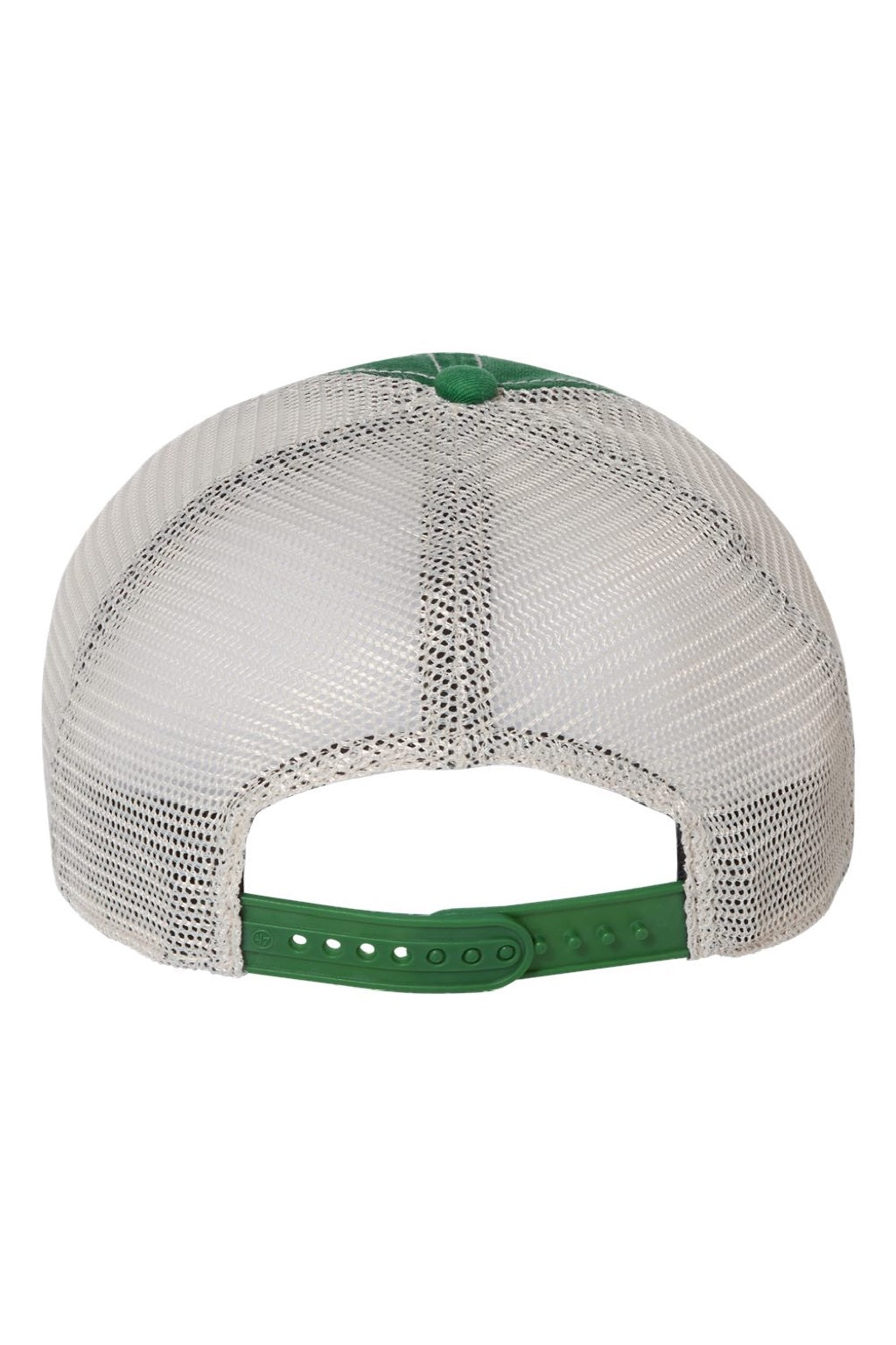 47 Brand Hats 4710 Mens Trawler Snapback Hat Kelly Green/Stone Flat Back