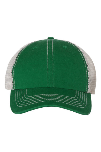 47 Brand Hats 4710 Mens Trawler Snapback Hat Kelly Green/Stone Flat Front