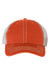 47 Brand Hats 4710 Mens Trawler Snapback Hat Orange/Stone Flat Front