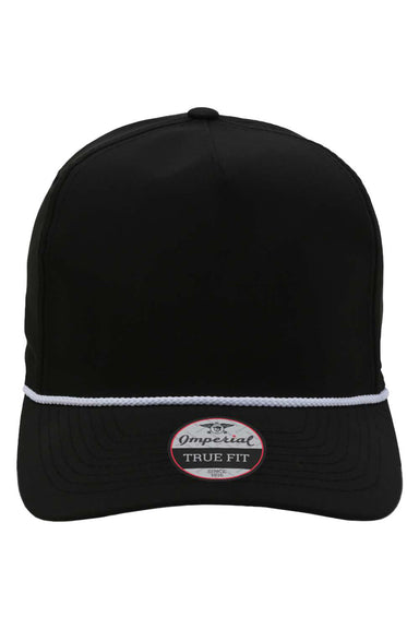 Imperial 5054 Mens The Wrightson Hat Black/White Flat Front