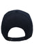 Imperial Hats 5054 Mens The Wrightson Moisture Wicking Snapback Hat Navy Blue/White Flat Back