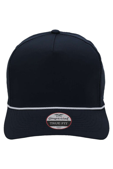 Imperial 5054 Mens The Wrightson Hat Navy Blue/White Flat Front