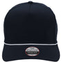 Imperial Mens The Wrightson Moisture Wicking Snapback Hat - Navy Blue/White - NEW