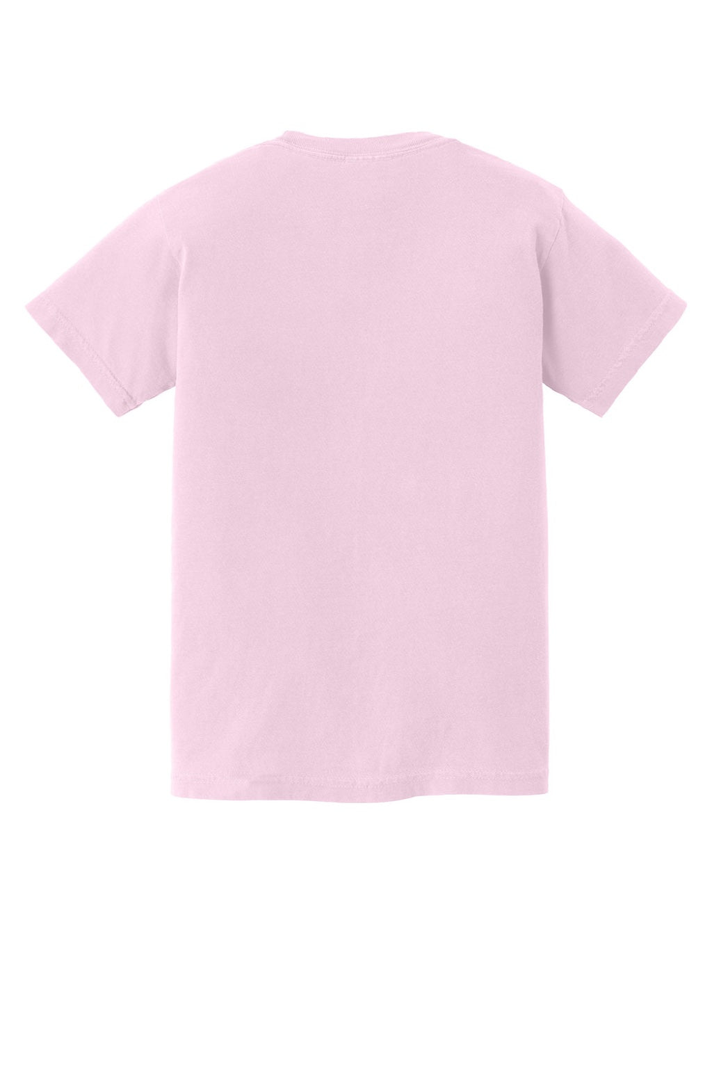 Comfort Colors 9018 Youth Short Sleeve Crewneck T-Shirt Blossom Pink Flat Back