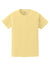 Comfort Colors 9018 Youth Short Sleeve Crewneck T-Shirt Butter Yellow Flat Front