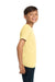 Comfort Colors 9018 Youth Short Sleeve Crewneck T-Shirt Butter Yellow Model Side