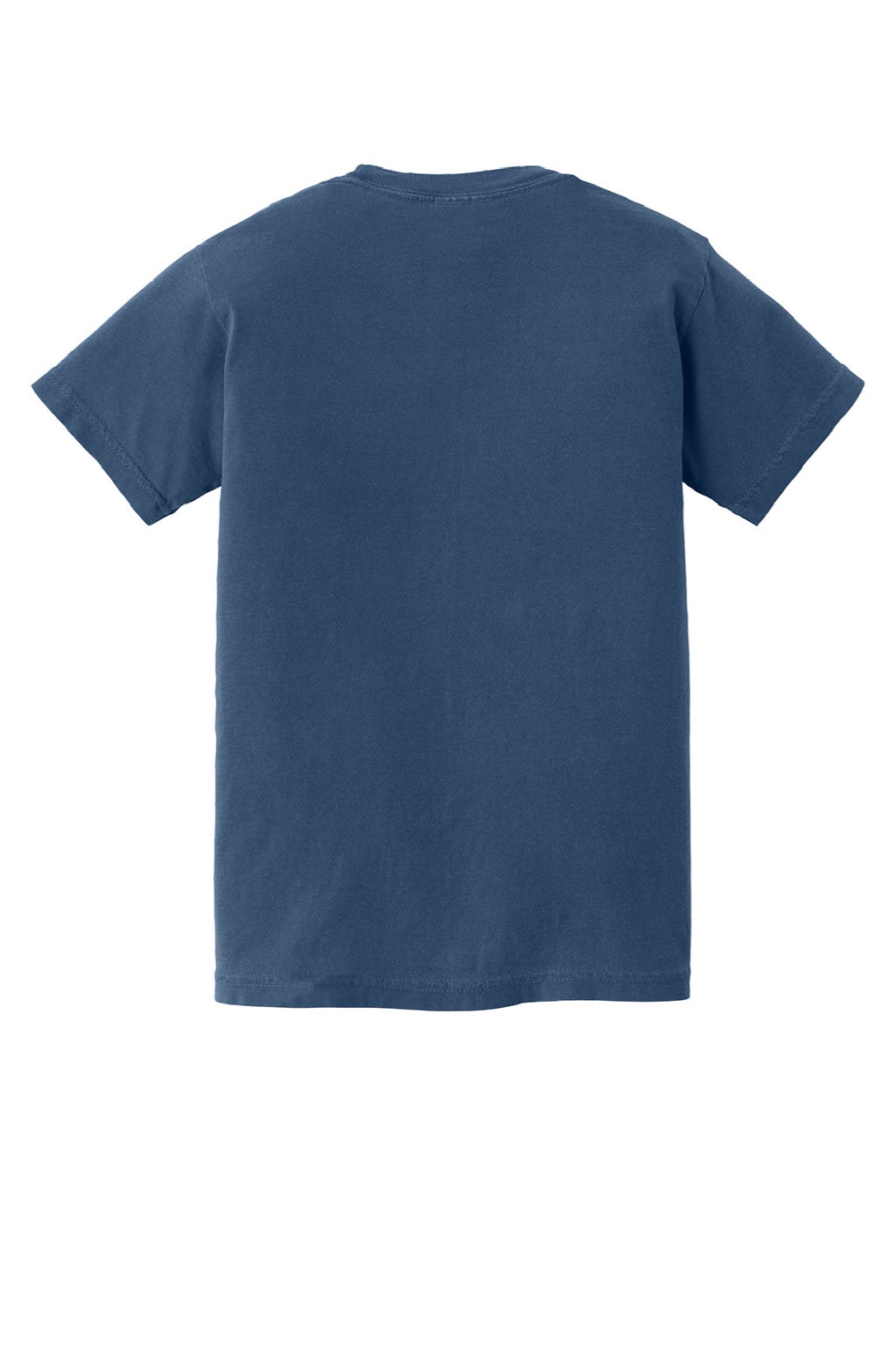 Comfort Colors 9018 Youth Short Sleeve Crewneck T-Shirt China Blue Flat Back
