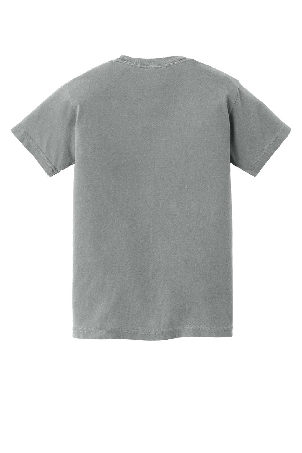 Comfort Colors 9018 Youth Short Sleeve Crewneck T-Shirt Granite Grey Flat Back