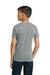 Comfort Colors 9018 Youth Short Sleeve Crewneck T-Shirt Granite Grey Model Back