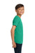 Comfort Colors 9018 Youth Short Sleeve Crewneck T-Shirt Island Green Model Side