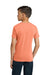 Comfort Colors 9018 Youth Short Sleeve Crewneck T-Shirt Melon Orange Model Back