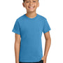 Comfort Colors Youth Short Sleeve Crewneck T-Shirt - Royal Caribe Blue