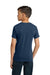 Comfort Colors 9018 Youth Short Sleeve Crewneck T-Shirt True Navy Blue Model Back