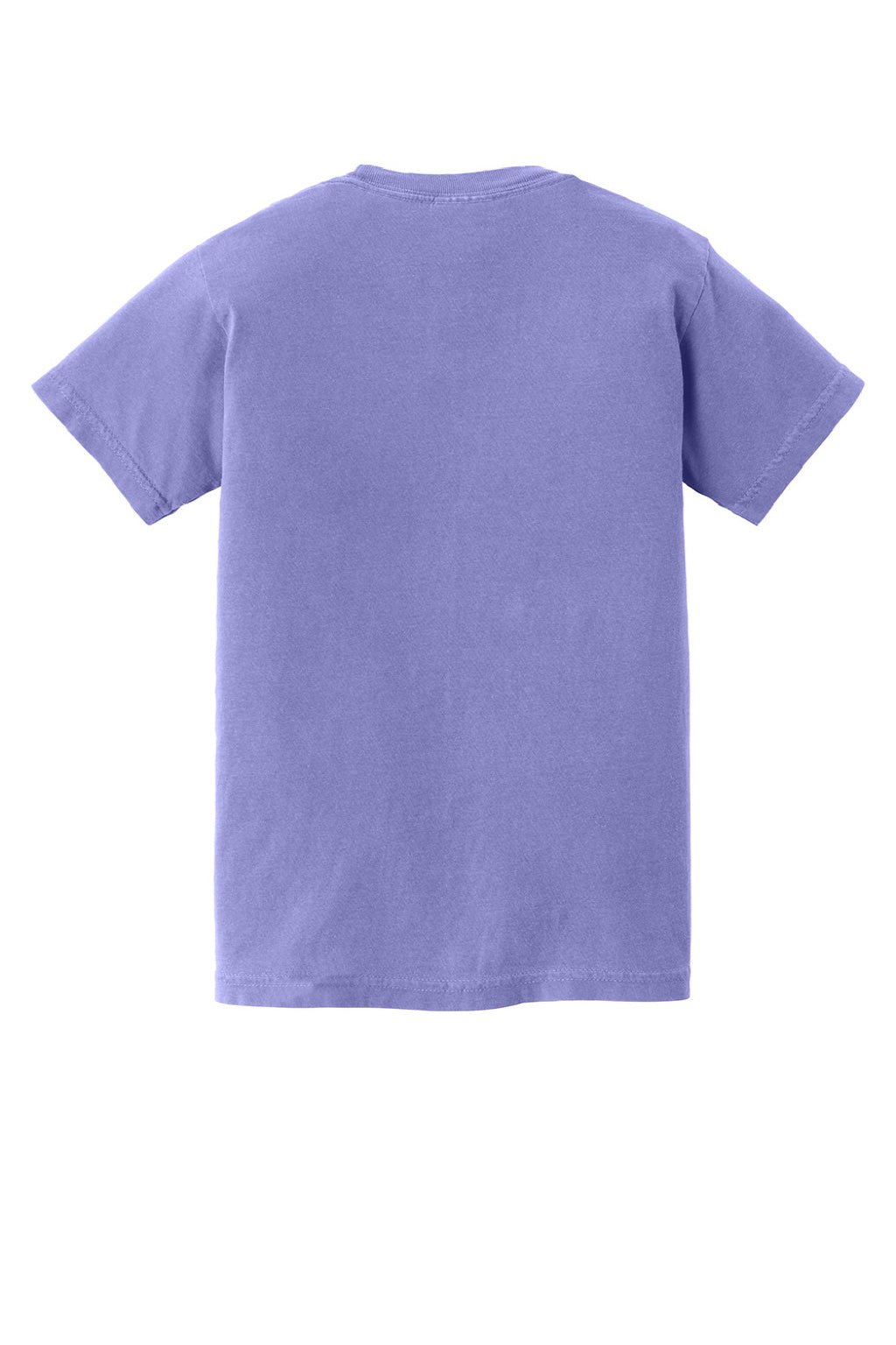 Comfort Colors 9018 Youth Short Sleeve Crewneck T-Shirt Violet Purple Flat Back