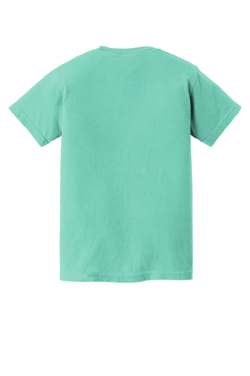 Comfort Colors 9018 Youth Short Sleeve Crewneck T-Shirt Chalky Mint Green Flat Back