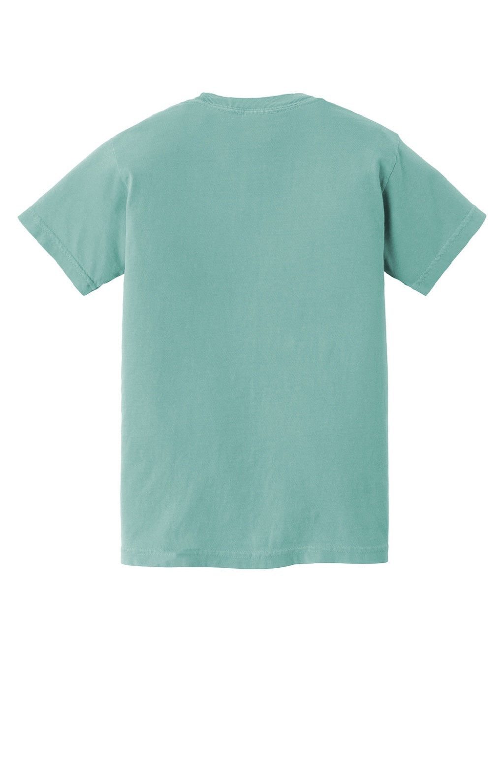 Comfort Colors 9018 Youth Short Sleeve Crewneck T-Shirt Seafoam Green Flat Back