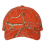 Kati Mens Camo Adjustable Hat - All Purpose Orange - NEW