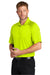 CornerStone CS420 Mens Select Tactical Moisture Wicking Short Sleeve Polo Shirt Safety Yellow Model 3q