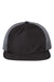 Richardson 935 Mens Rogue Wide Set Mesh Hat Black/Charcoal Grey Flat Front