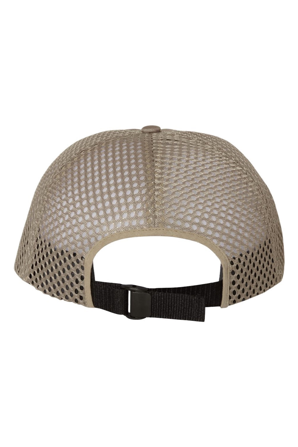 Richardson Hats 935 Mens Rogue Wide Set Mesh Back Moisture Wicking Adjustable Hat Khaki Brown Flat Back