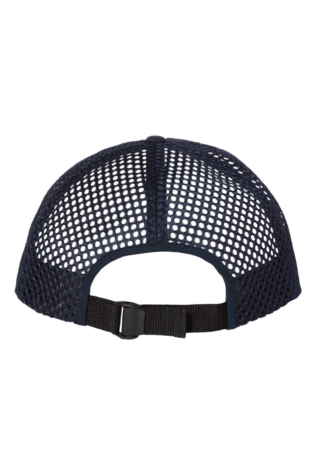 Richardson Hats 935 Mens Rogue Wide Set Mesh Back Moisture Wicking Adjustable Hat Navy Blue Flat Back