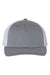 Richardson Hats 112Y Youth Trucker Snapback Hat Heather Grey/White Flat Front