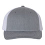 Richardson Hats Youth Trucker Snapback Hat - Heather Grey/White