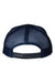 Richardson Hats 112Y Youth Trucker Snapback Hat Navy Blue Flat Back