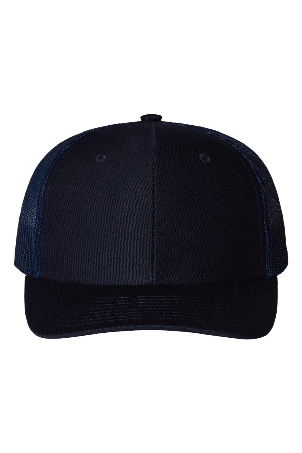Richardson Hats 112Y Youth Trucker Snapback Hat Navy Blue Flat Front