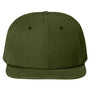Richardson Hats Mens Timberline Corduroy UPF 50+ Snapback Hat - Olive Green
