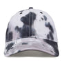 The Game Mens Tie-Dye Twill Adjustable Hat - Greyscale - NEW