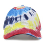 The Game Mens Tie-Dye Twill Adjustable Hat - Rainbow - NEW