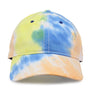 The Game Mens Tie-Dye Twill Adjustable Hat - Sunrise - NEW