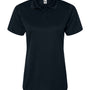 C2 Sport Womens Moisture Wicking Short Sleeve Polo Shirt - Black - NEW