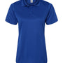C2 Sport Womens Moisture Wicking Short Sleeve Polo Shirt - Royal Blue - NEW