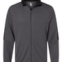 Badger Mens Blitz Full Zip Jacket - Graphite Grey/Black - NEW