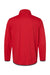 Badger 7721 Mens Blitz Full Zip Jacket Red/Graphite Grey Flat Back