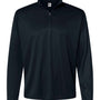 C2 Sport Mens Moisture Wicking 1/4 Zip Sweatshirt - Black - NEW