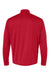 C2 Sport 5102 Mens Moisture Wicking 1/4 Zip Pullover Red Flat Back