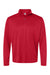 C2 Sport 5102 Mens Moisture Wicking 1/4 Zip Pullover Red Flat Front