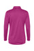 C2 Sport 5602 Womens Moisture Wicking 1/4 Zip Pullover Hot Pink Flat Back