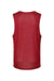 C2 Sport 5729 Mens Reversible Mesh Tank Top Red/White Flat Back