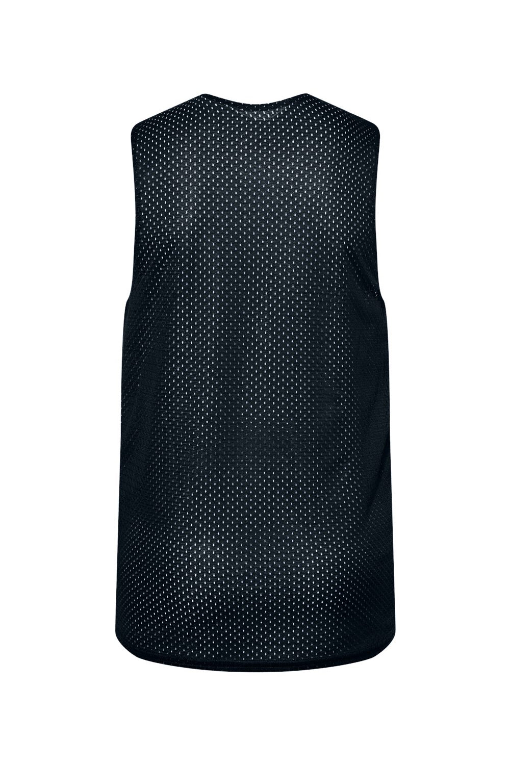 C2 Sport 5228 Youth Reversible Mesh Tank Top Black/White Flat Back