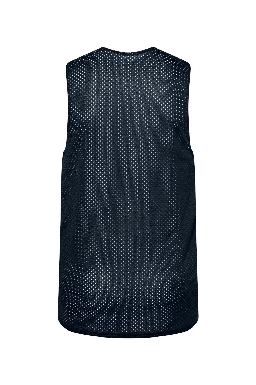 C2 Sport 5228 Youth Reversible Mesh Tank Top Navy Blue/White Flat Back