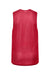 C2 Sport 5228 Youth Reversible Mesh Tank Top Red/White Flat Back