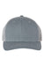 Richardson Hats 112 Mens Snapback Trucker Hat Heather Grey/Light Grey Flat Front