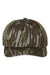 Richardson Hats 112P Mens Printed Snapback Trucker Hat Mossy Oak Bottomland/Loden Green Flat Front