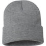Sportsman Hats Unisex Solid Cuffed Beanie - Heather Dark Grey