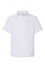 Columbia 157705 Mens Slack Tide Short Sleeve Button Down Camp Shirt White Flat Front