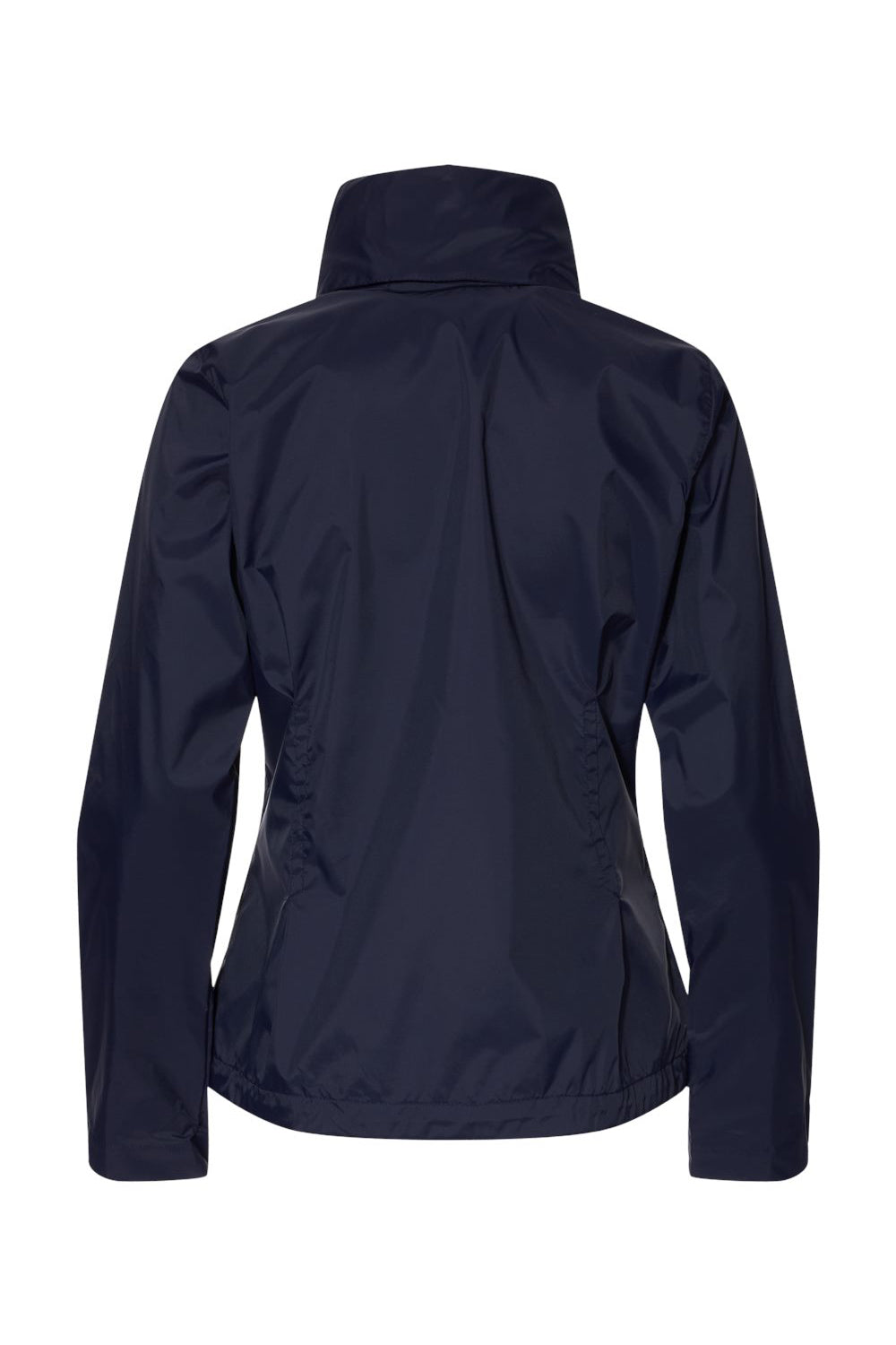 Columbia 177196 Womens Switchback III Full Zip Hooded Jacket Dark Nocturnal Blue Flat Back